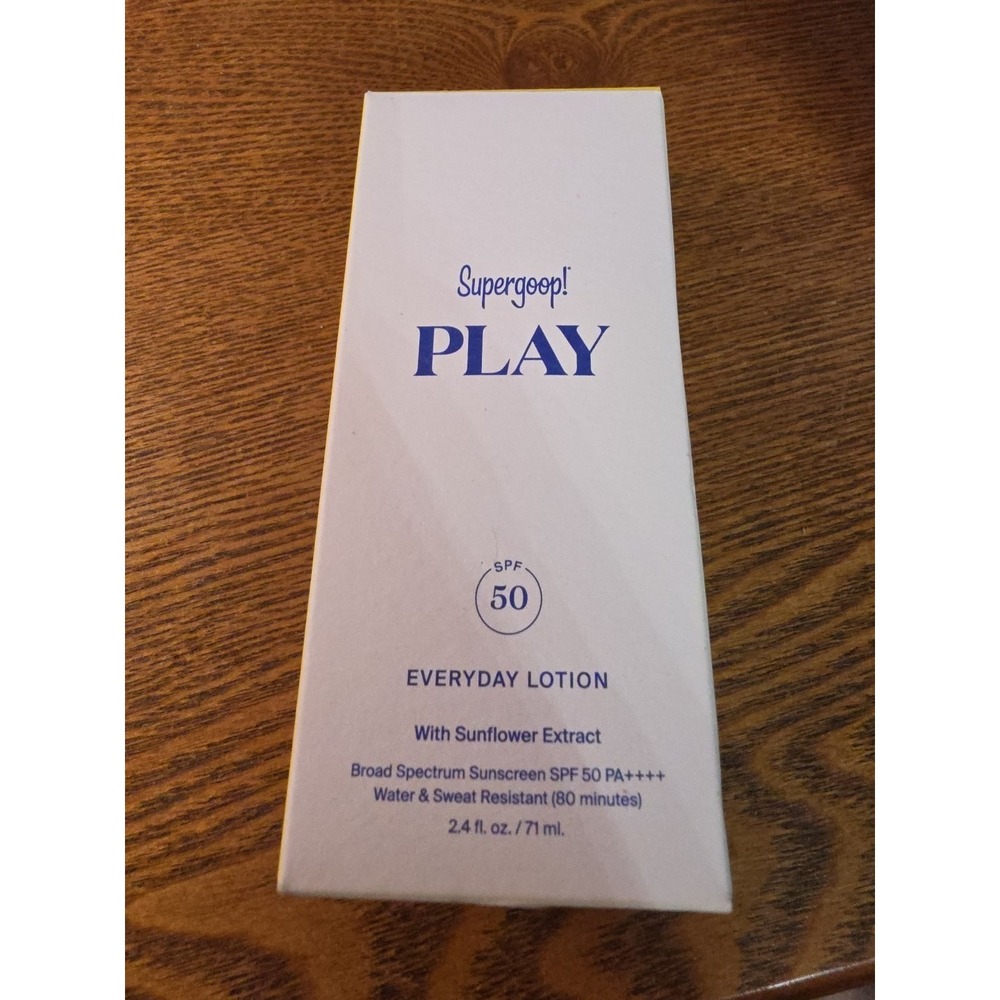 Supergoop‎ PLAY Everyday Lotion SPF 50 PA++++ 2.4 fl.oz Broad Spectrum Sunscreen